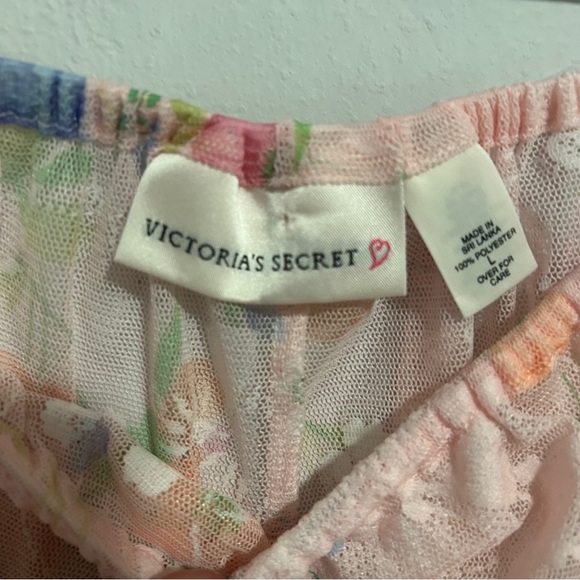 Victoria's Secret VTG country line Floral Pink Sleep Shorts - Picture 3 of 4